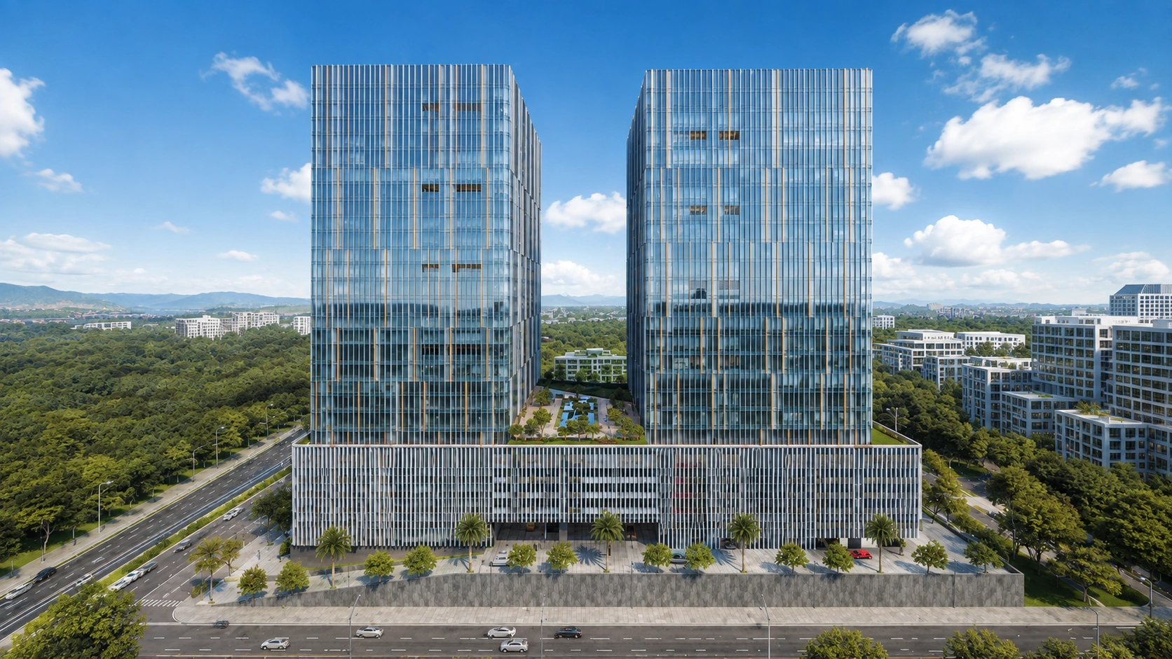 Kamdhenu Business District Turbhe – premium office spaces